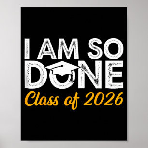 Affiche Promotion 2026 ai fini dernière journée d'école