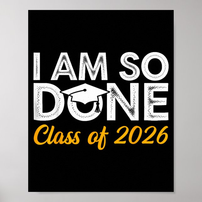 Affiche Promotion 2026 ai fini dernière journée d'école (Devant)