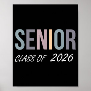 Affiche Promotion 2026 Terminale 2026 Lycée