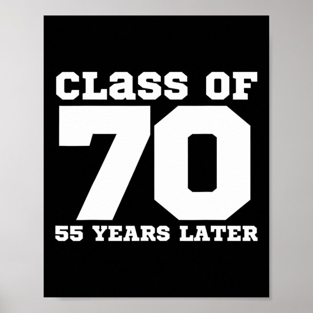 Affiche Promotion de 1970  (Devant)