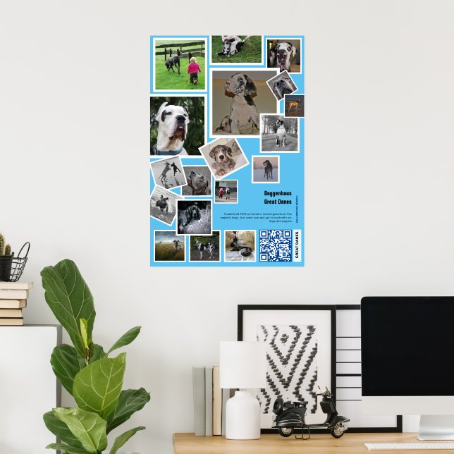 Affiche Promotion Énorme sur les Chenils (Bureau à domicile)