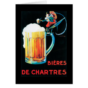 Affiche promotionnelle des bières de Chartres