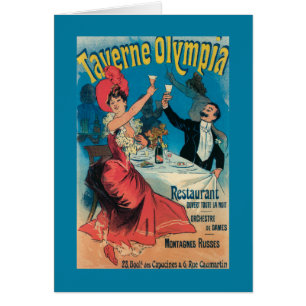 Affiche promotionnelle d'Olympia de Taverne