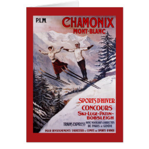 Affiche promotionnelle ski