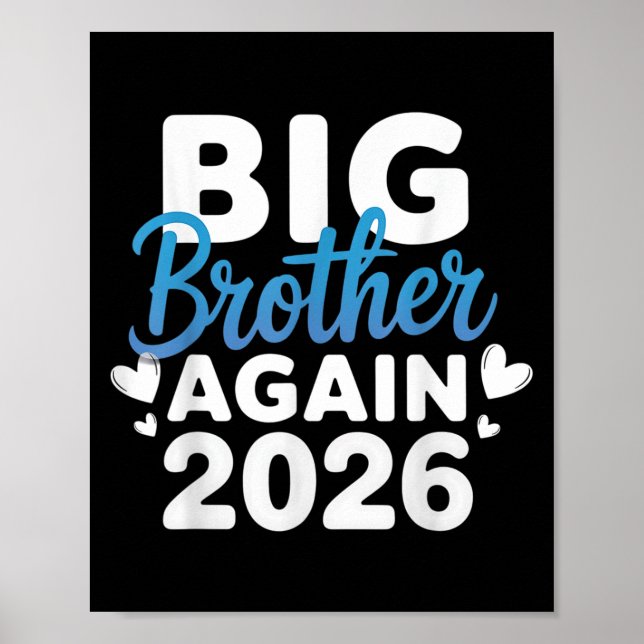 Affiche Promu À Big Brother Encore 2026 Tee 3e Baby An (Devant)