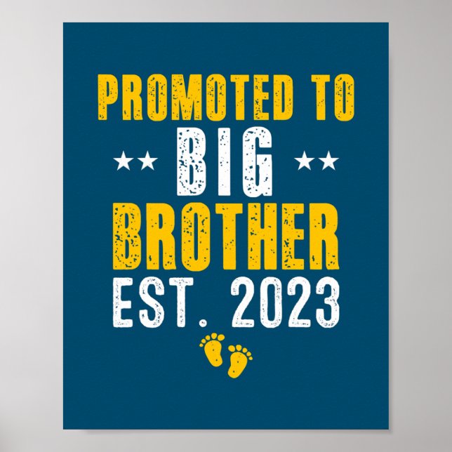 Affiche Promu À Big Brother Est 2023 Vintage Bientôt À (Devant)