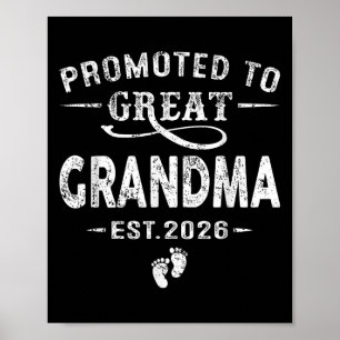 Affiche Promu À Grande Grand-Mère Est 2026 Grossesse Annou