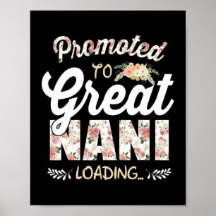 Affiche Promu à Great Nani Est 2022 Floral première fois