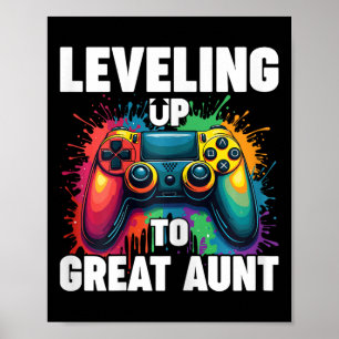 Affiche Promu au niveau de révélation de genre de grand-mè