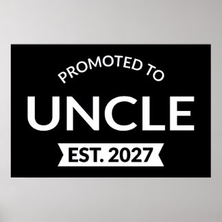 Affiche Promu Oncle Estimé 2027 Nouvel Oncle II