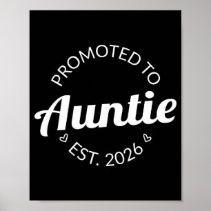 Affiche Promu Tante en 2026 I T Shirt