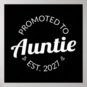 Affiche Promue Tatie Est 2027 Nouvelle Tante I