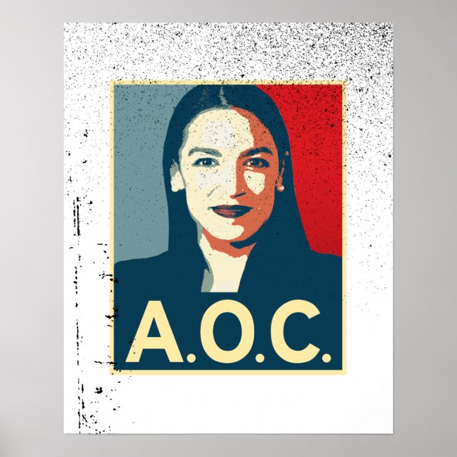 Affiche Propagande AOC 2024 (Devant)