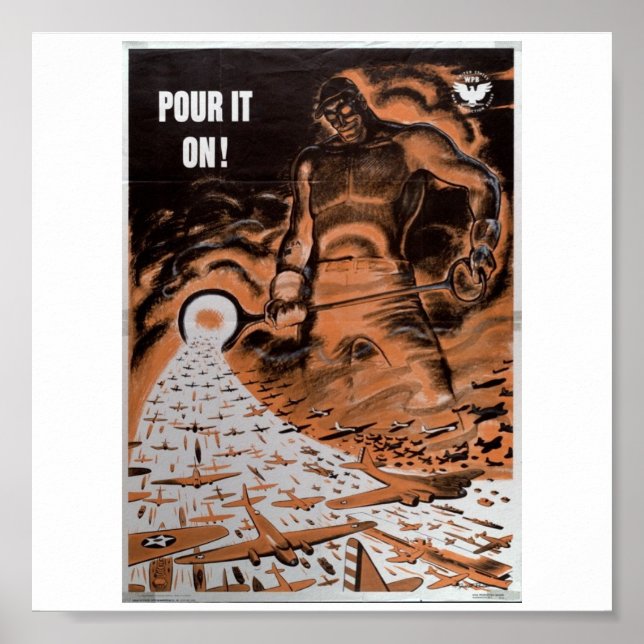Affiche Propagande de la Première Guerre mondiale (Devant)