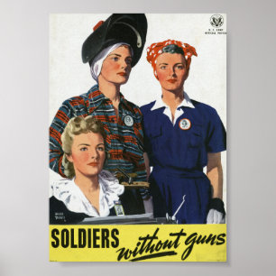Affiche propagande de l'ère de la guerre