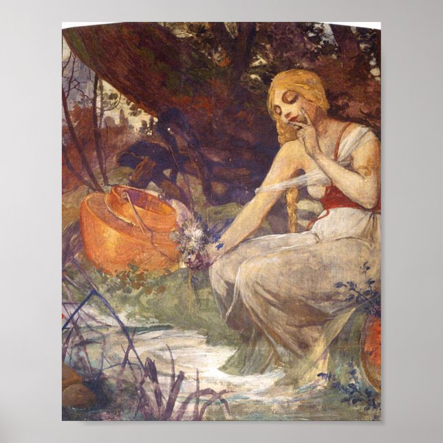 Affiche Prophète Alphonse Mucha (Devant)