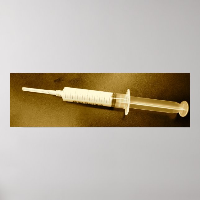 Affiche Propofol dans l'affiche sépia (Devant)