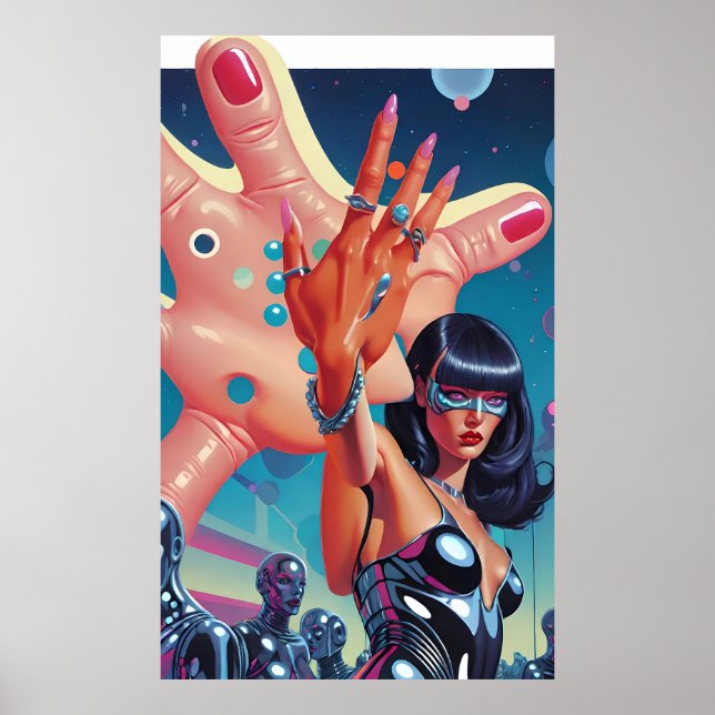 Affiche Proposition de mariage surréaliste (Devant)