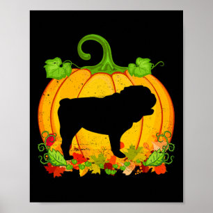 Affiche Propriétaire de chien Costume d'Halloween Français