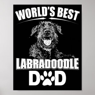 Affiche Propriétaire de chiens de papa papa, meilleur labr