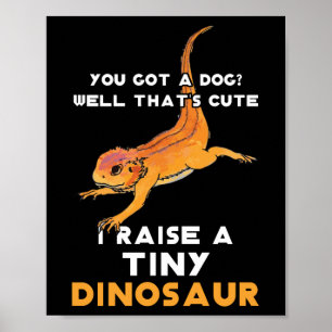 Affiche Propriétaire de Dragon Lourd Porté Pet Dragon Lour