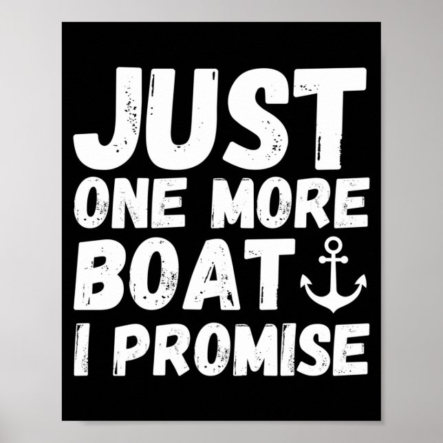 Affiche Propriétaire d'un bateau de plaisance masculin un  (Devant)