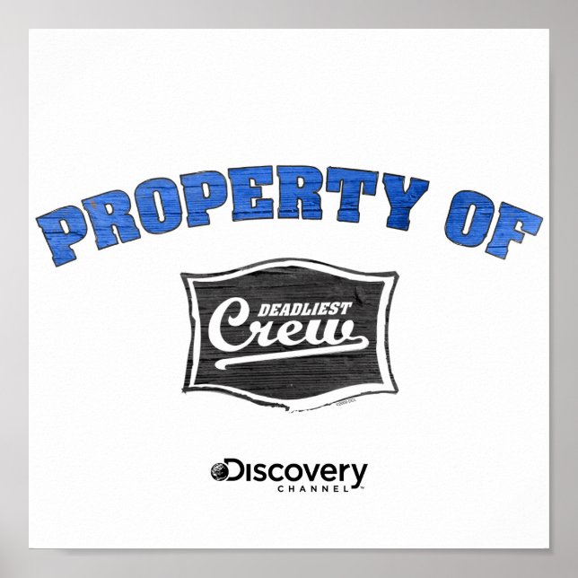 Affiche Propriété de l'affiche (Devant)