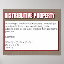 Propriété de nombres- Propriété distributive