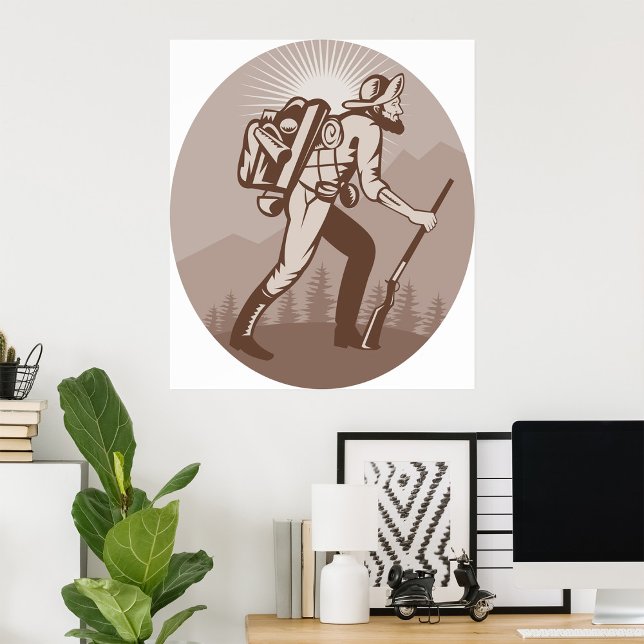 Affiche Prospector Miner Randonnée (Créateur téléchargé)