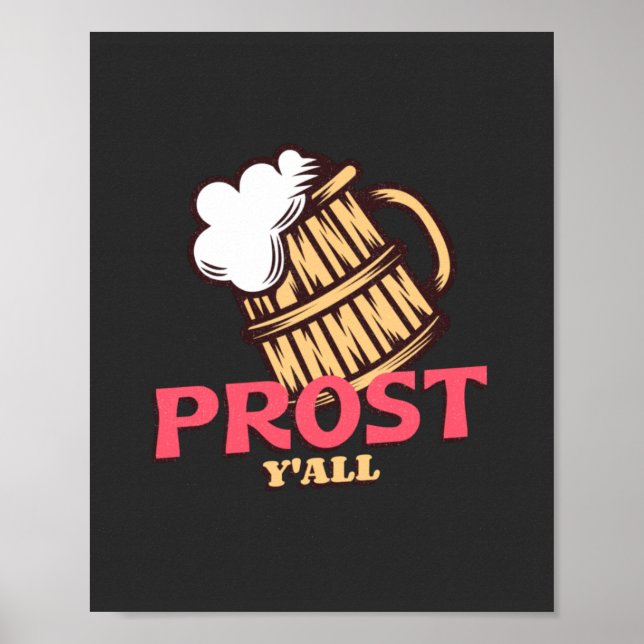 Affiche Prost Y'all (Devant)