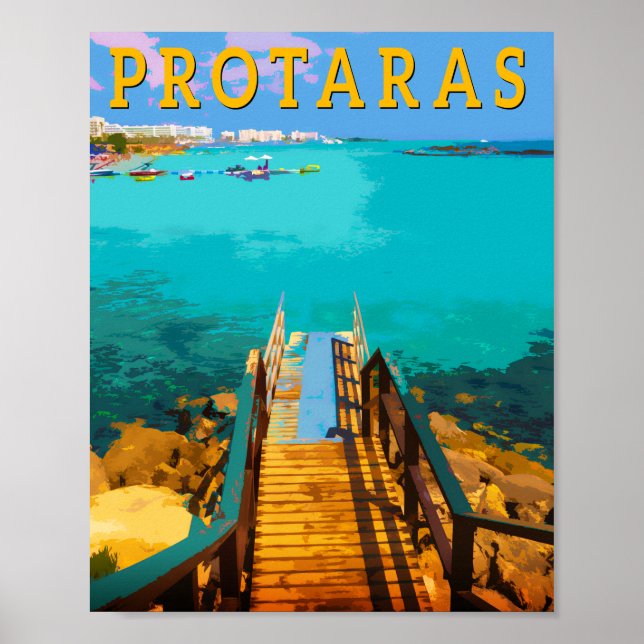 Affiche Protaras chypre - Chypre orientale (Devant)