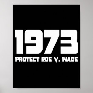 Affiche Protect Roe V 1973