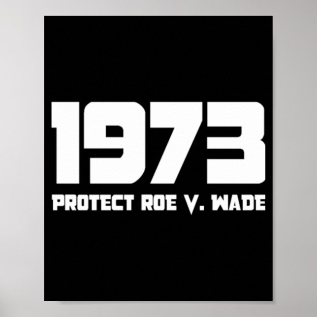 Affiche Protect Roe V 1973 (Devant)