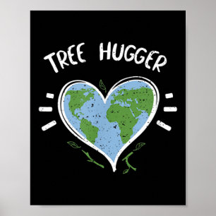 Affiche Protection de l'environnement_ Câlin d'arbre - Jou