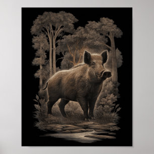 Affiche Protection de l'environnement Climat Action Sauvag