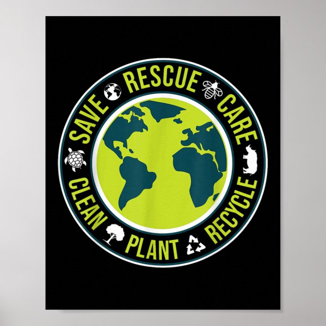 Affiche Protection de l'environnement, Conservation de la  (Devant)
