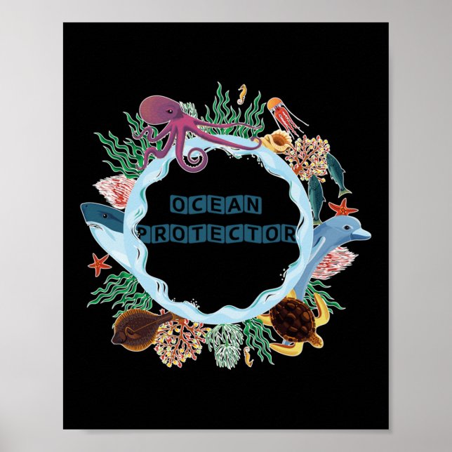 Affiche Protection de l'environnement Conservation de la n (Devant)