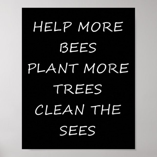 Affiche Protection De l'environnement des femmes - Aider (Devant)