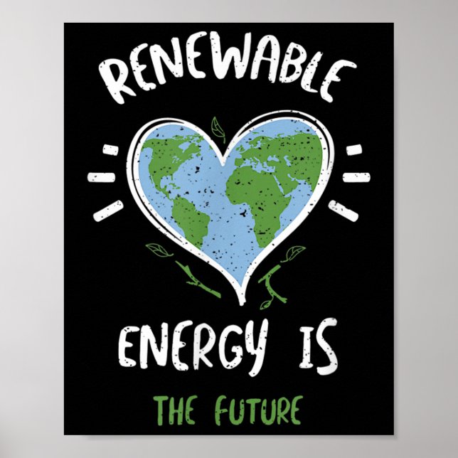 Affiche Protection de l'environnement_ Énergie Renouvelabl (Devant)