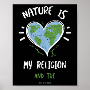 Affiche Protection de l'environnement_ La nature est ma re