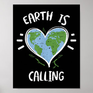 Affiche Protection de l'environnement_ La Terre Appelle -