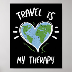 Affiche Protection de l'environnement_ Le voyage est ma th