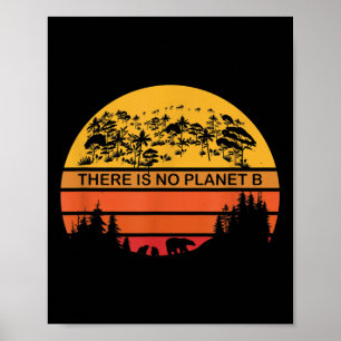 Affiche Protection de l'environnement Nature Terre Climat