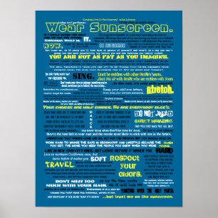 Affiche Protection solaire d'usage