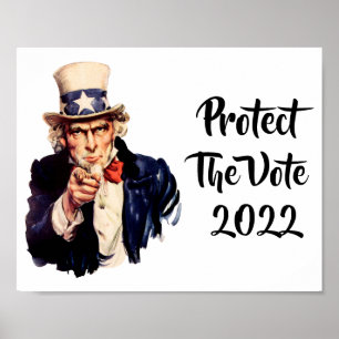 Affiche Protéger L'Affiche Du Vote 2022