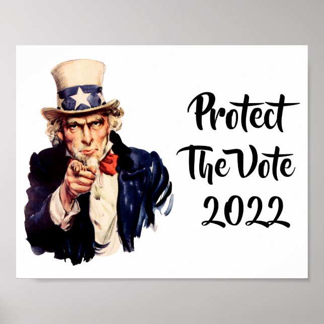 Affiche Protéger L'Affiche Du Vote 2022 (Devant)