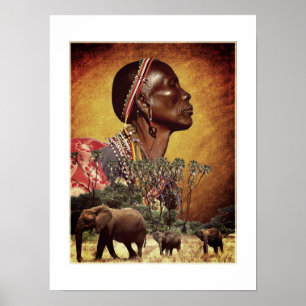 Affiche Protéger le royaume animal