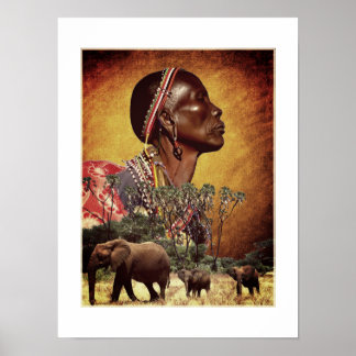Affiche Protéger le royaume animal