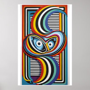 Affiche Protégez-Vous De Voir Trop D'Art - Ken Gage