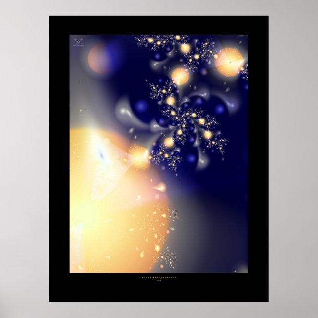 Affiche Protubérance solaire (Devant)